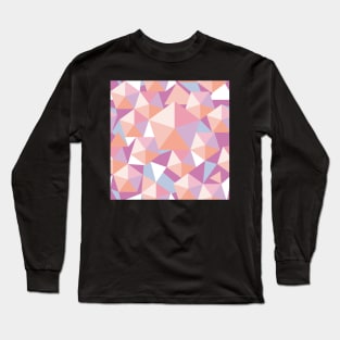 polychrome pentagon flow in pink, violet and light blue Long Sleeve T-Shirt